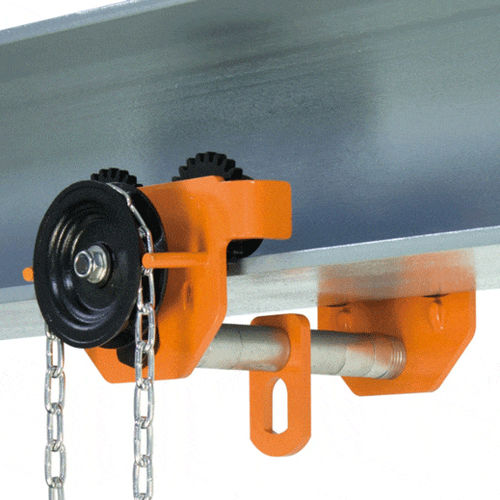 Chariot pour palan réglable - TG - Hangzhou Sunli Machinery Co., Ltd. - manuel / monté sur poutres