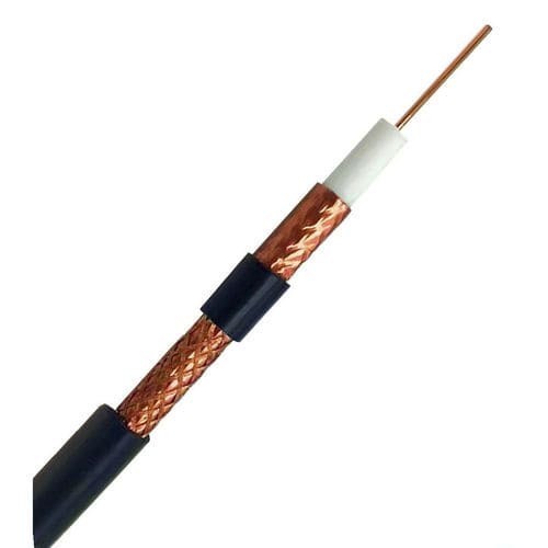 Câble électrique RF - RG-6 - Huzhou Permanent Cable Co., Ltd. - coaxial / isolé / rond