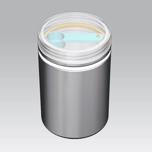 Bouteille pour l'industrie pharmaceutique - RC003  - Shanghai Gensyu Packaging Co., Ltd. - pour protéine en poudre / de stockage / chromée