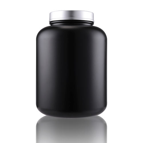 Bouteille de compléments alimentaires - RC002-02 - Shanghai Gensyu Packaging Co., Ltd. - pour protéine en poudre / de stockage / chromée