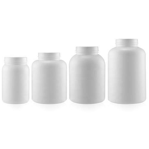 Bouteille pour protéine en poudre - RC004  - Shanghai Gensyu Packaging Co., Ltd. - en HDPE / en PET / avec bouchon