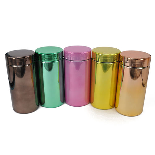 Bouteille pour protéine en poudre - RC001 - Shanghai Gensyu Packaging Co., Ltd. - de stockage / chromée / en HDPE