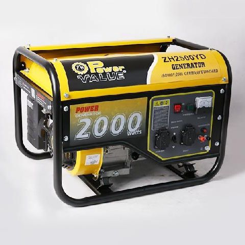 Groupe électrogène essence - ZH2500YD - Taizhou Genour Power Machinery Co., Ltd. - monophasé / portable / 50 Hz