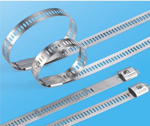 Collier de câblage en acier inoxydable - YF-7x150 - Yueqing Yingfa Cable Accessories Co., Ltd. - à languette