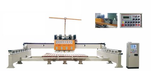 Machine de polissage pour le marbre - QMJ-470 (I) - Yunfu City Xinda Machinery Co., Ltd. - de carreau / automatique / 8 axes