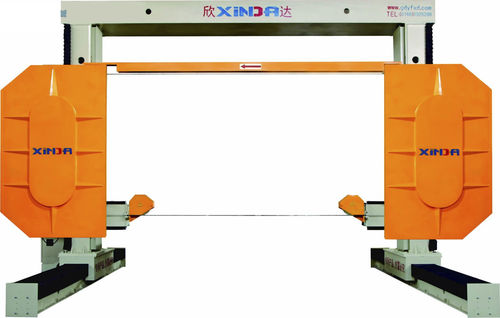 Scie à fil diamanté - KXJ-LY-2500 - Yunfu City Xinda Machinery Co., Ltd. - horizontale / pour pierre et béton / automatique