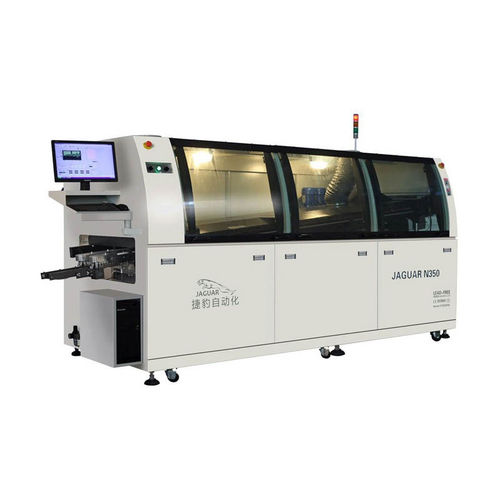 Machine de brasage tendre à vague - N350 - Shenzhen Jaguar Automation Equipment Co., Ltd. - contrôlable par PC / contrôlée par PLC / pour PCB