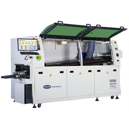 Machine de brasage tendre à vague - N300 - Shenzhen Jaguar Automation Equipment Co., Ltd. - contrôlable par PC / contrôlée par PLC / pour PCB