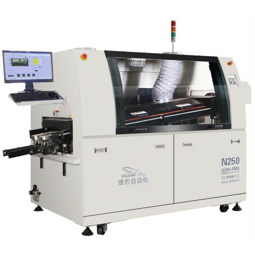Machine de brasage tendre à vague - N250 - Shenzhen Jaguar Automation Equipment Co., Ltd. - contrôlée par PLC / pour PCB