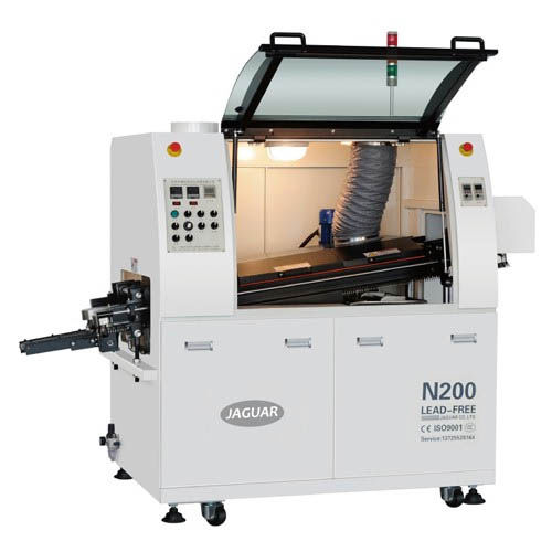 Machine de brasage tendre à vague - N200 - Shenzhen Jaguar Automation Equipment Co., Ltd. - contrôlée par PLC / pour PCB