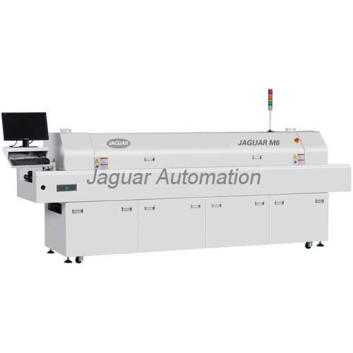 Machine de brasage tendre par refusion - M6 - Shenzhen Jaguar Automation Equipment Co., Ltd. - automatique / pour circuits imprimés / en ligne