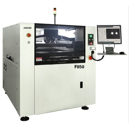 Machine de sérigraphie automatique - F850 - Shenzhen Jaguar Automation Equipment Co., Ltd. - de pâte à braser / CMS / programmable