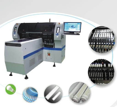 Machine de placement pour LED - HT-XF - Shenzhen Jaguar Automation Equipment Co., Ltd. - pour PCB simple ou double face / CMS / très grande vitesse