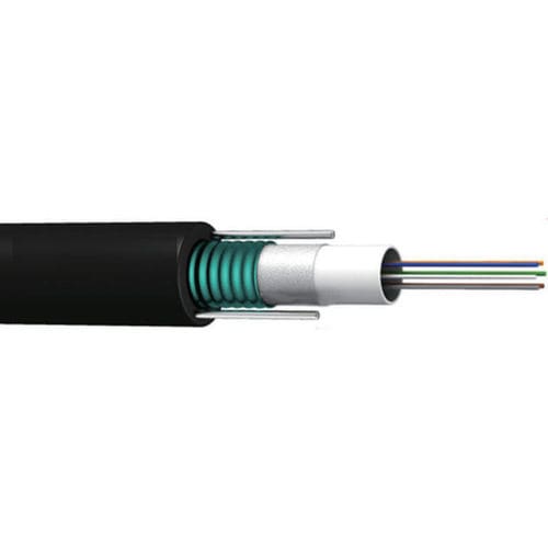 Câble optique avec tube central - Hangzhou Jiayuan Industrial Co., Ltd. - de données / GYXTX / isolé