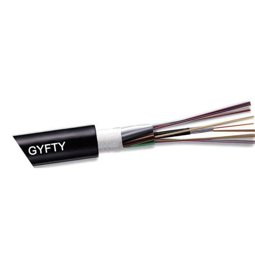 Câble optique avec tube lâche - Hangzhou Jiayuan Industrial Co., Ltd. - de données / GYFTY / isolé