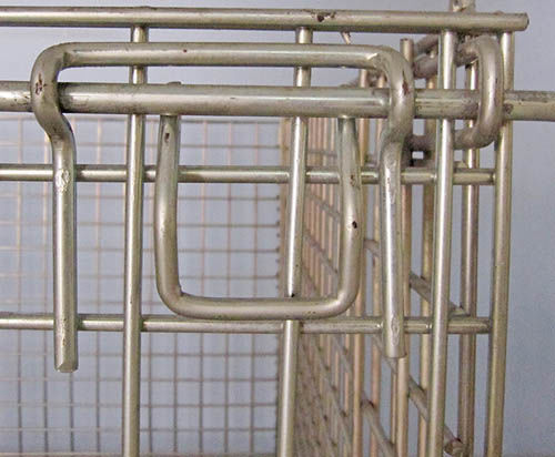 Caisse grillagée - SL series - Guangdong Sunli Intelligent Logistics Equipment Co., Ltd. - de stockage / pliable / à 4 roues