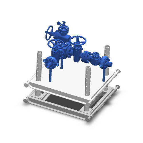 Manifold multivoie - JG/S2-35 - Jianhu Jielin Petrochemical Machinery Co., Ltd. - pour gaz