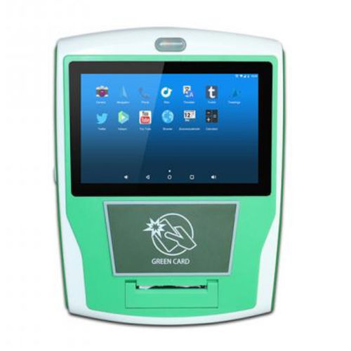 Terminal tactile - JP762AP - Guangzhou Jiebao Technology Co., Ltd. - monté sur véhicule / ARM® Cortex A53 / Androïd