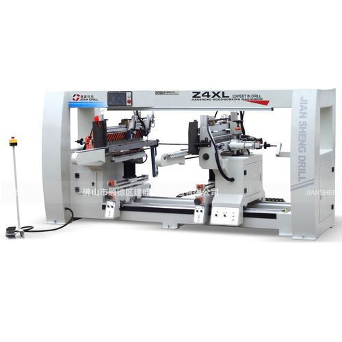 Aléseuse contrôlée par PLC - Z4XL - Foshan Shunde Jiansheng Machine Manufacturing Co., Ltd. - pour perçage / pour bois / avec alimentateur automatique