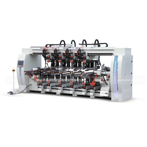 Aléseuse contrôlée par PLC - Z16XL - Foshan Shunde Jiansheng Machine Manufacturing Co., Ltd. - verticale / pour perçage / pour bois