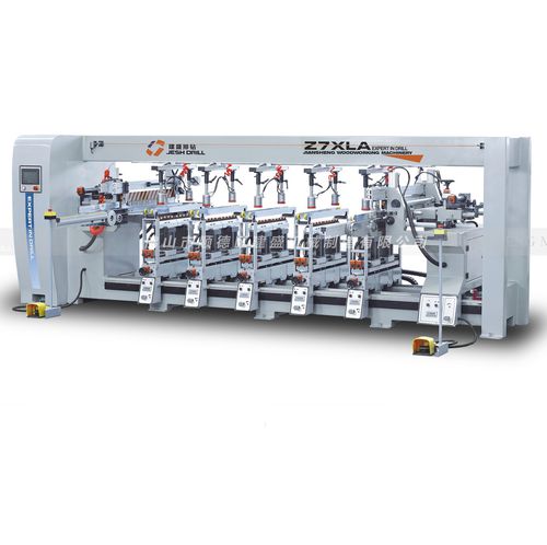 Aléseuse contrôlée par PLC - Z7XL - Foshan Shunde Jiansheng Machine Manufacturing Co., Ltd. - pour perçage / pour bois / avec alimentateur automatique