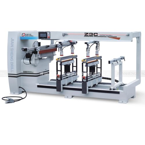 Aléseuse contrôlée par PLC - Z3C - Foshan Shunde Jiansheng Machine Manufacturing Co., Ltd. - pour perçage / pour bois
