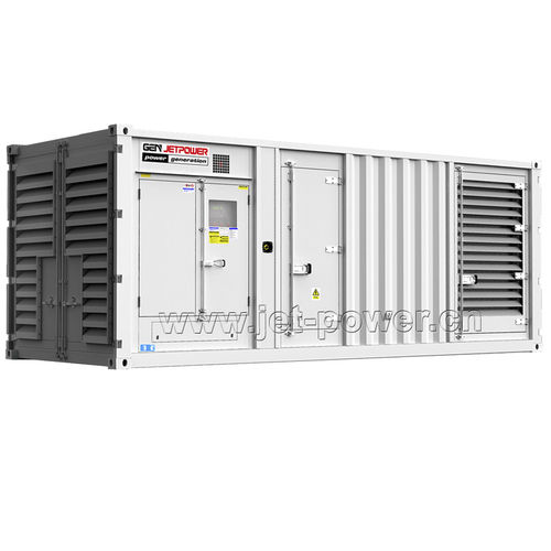 Groupe électrogène diesel - Fuzhou Jet Electric Machinery Co., Ltd. - triphasé / en container / 50 Hz