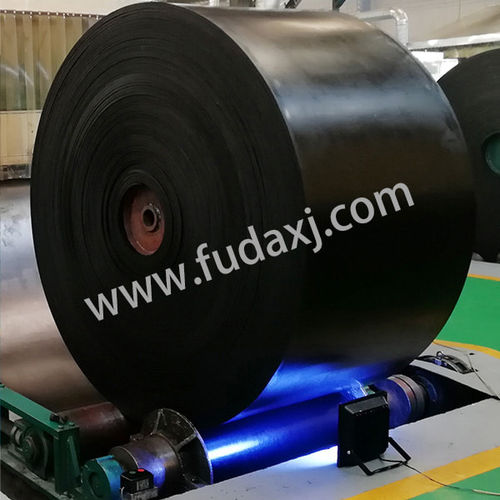 Bande de convoyeur pour l'industrie chimique - Zhejiang Fuda Rubber Co., Ltd. - pour l'industrie minière / pour l'industrie du papier / noire
