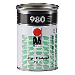 Encre de tampographie rotative - Tampa® RotaSpeed TPHF - Marabu - à base de solvant / pour plastique / bi-composant