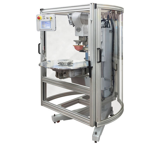 Machine de tampographie à encrier hermétique - Logica Micro Compact - TOSH srl - à 2 couleurs / compacte