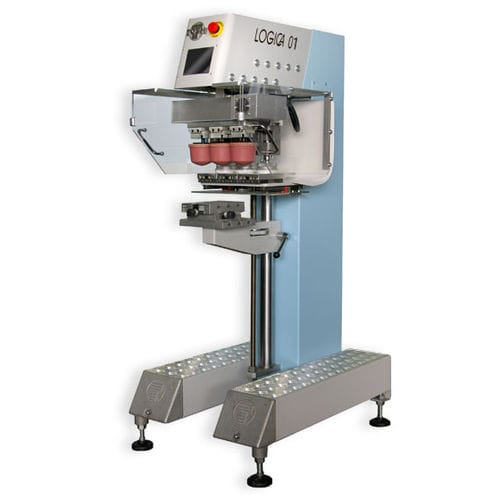 Machine de tampographie à encrier hermétique - Logica 01 - TOSH srl - à 2 couleurs / à 3 couleurs / couleur
