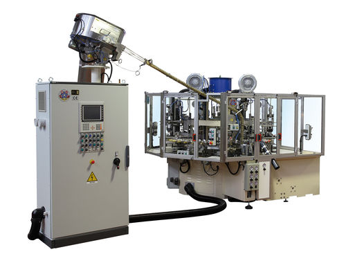 Machine de sérigraphie automatique - MS 1035 - MOSS - à 5 couleurs / pour bouteilles en plastique