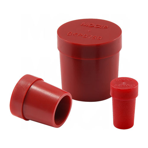 Bouchon rond - GKP series - MOCAP LTD - mâle / en polyéthylène basse densité (PEBD) / pour bride