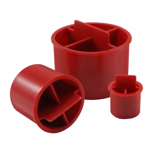 Bouchon conique - LMP series - MOCAP LTD - non fileté / en polyéthylène basse densité (PEBD) / à embout extracteur