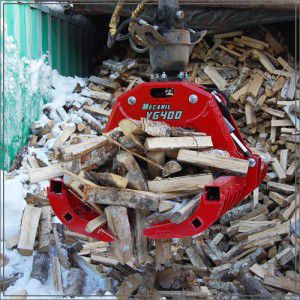Grappin orange peel - VG400 - Mecanil Oy Ab - hydraulique / à bois