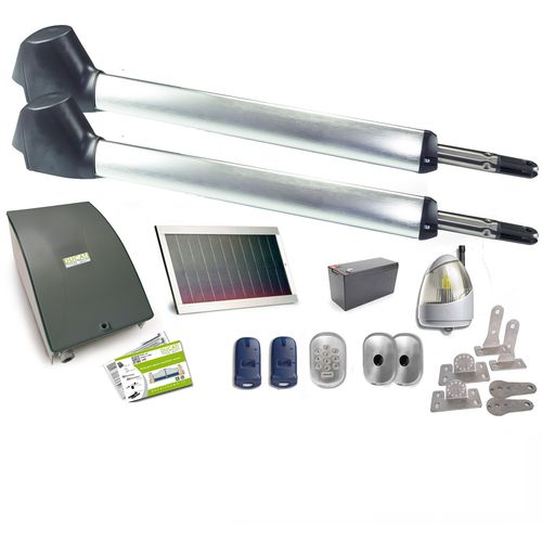 Automatisme pour portail à battant - EVO 748 T SOLAR - dda srls - électrique