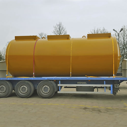 Réservoir de stockage - Ferrero S.p.A. - anti-incendie / en acier / à double paroi