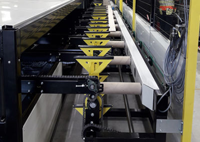 Système de séchage pour bois - Ceetec A/S - durcissant / compact / avec convoyeur à rouleaux