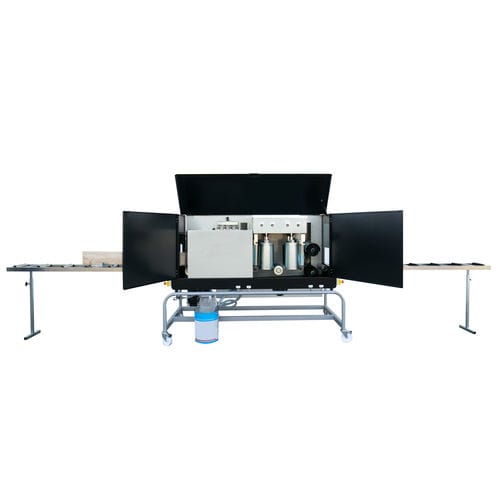 Tunnel de peinture pour l'industrie du bois - A250 - Ceetec A/S - mobile