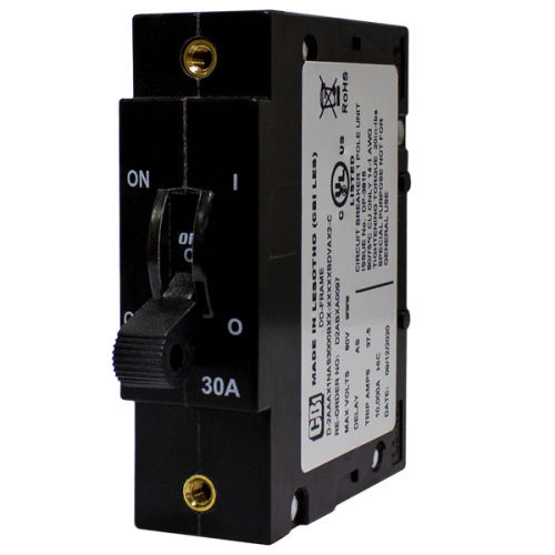 Disjoncteur hydraulique-magnétique - D2R series - CBI-electric: low voltage - CC / à réarmement manuel / unipolaire