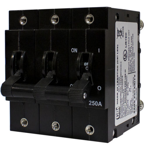 Disjoncteur hydraulique-magnétique - D2P series - CBI-electric: low voltage - DC / 3 pôles / de courant fort