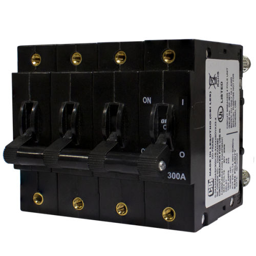 Disjoncteur hydraulique-magnétique - D2P series - CBI-electric: low voltage - DC / 4 pôles / de courant fort