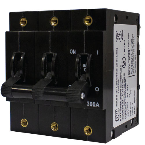 Disjoncteur thermique - D2R series - CBI-electric: low voltage - DC / 3 pôles / de courant fort