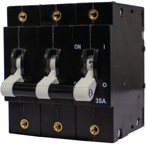 Disjoncteur thermique - D2R series - CBI-electric: low voltage - AC / 3 pôles / modulaire
