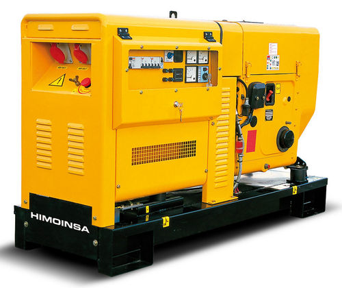 Groupe électrogène diesel - HZA1-30C T5   - HIMOINSA - triphasé / 50 Hz / injection directe
