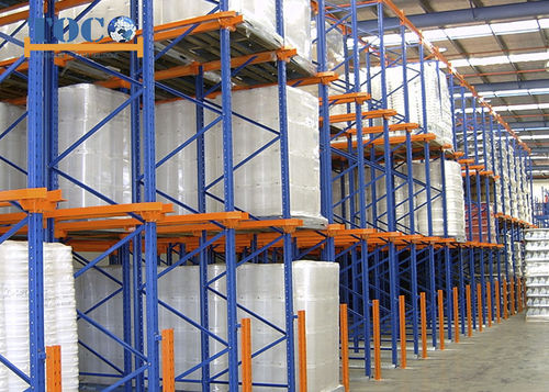 Rayonnage à palette compact - IPR04 - NANJING TOCO WAREHOUSE EQUIPMENT CO., LTD. - en acier