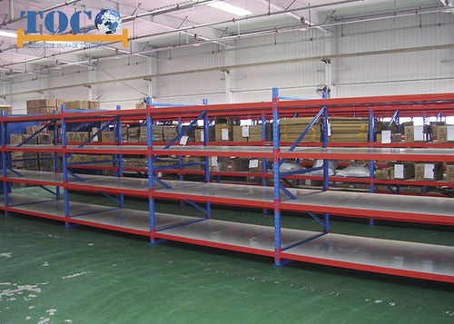 Rayonnage à longue portée - IS02 - NANJING TOCO WAREHOUSE EQUIPMENT CO., LTD. - pour entrepôt de stockage / pour boîtes / pour bouteilles