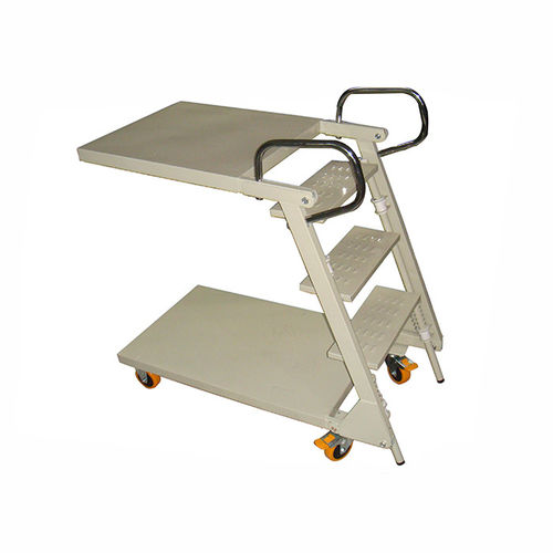 Chariot de transport - TPT series - NANJING TOCO WAREHOUSE EQUIPMENT CO., LTD. - 2 niveaux / à plate-forme / pliable