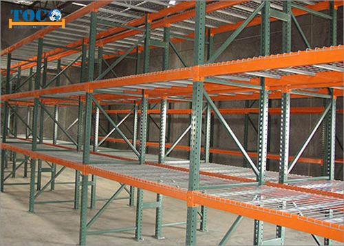 Rayonnage à palettes - IPR 03 - NANJING TOCO WAREHOUSE EQUIPMENT CO., LTD. - en acier / sans vis