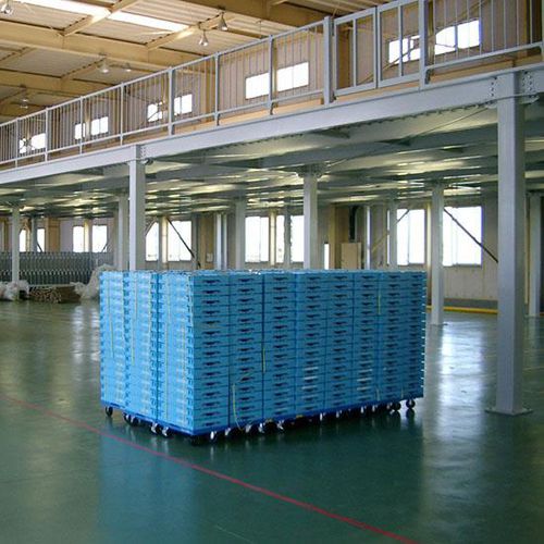 Mezzanine industrielle pour entrepôt - NANJING TOCO WAREHOUSE EQUIPMENT CO., LTD.